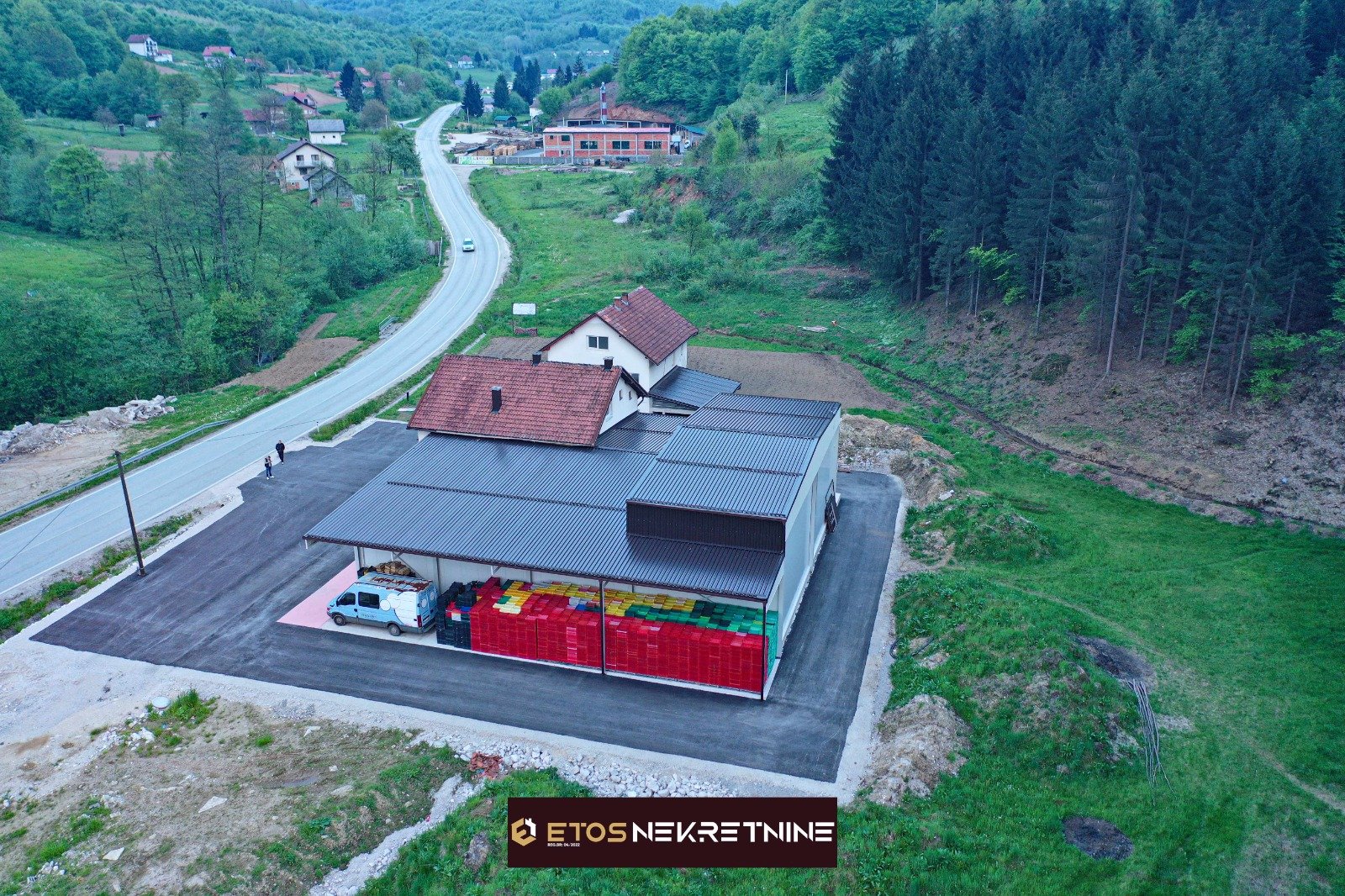 Busovača, kuća, zemljište, hladnjača, poslovni prostor, Etos Nekretnine, prodaja