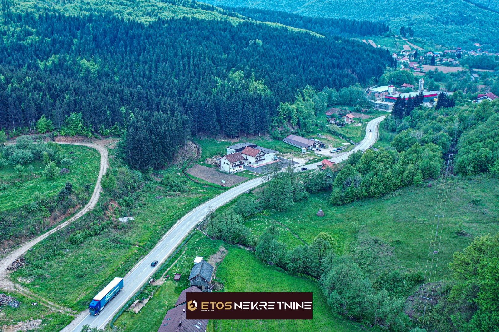 Busovača, kuća, zemljište, hladnjača, poslovni prostor, Etos Nekretnine, prodaja
