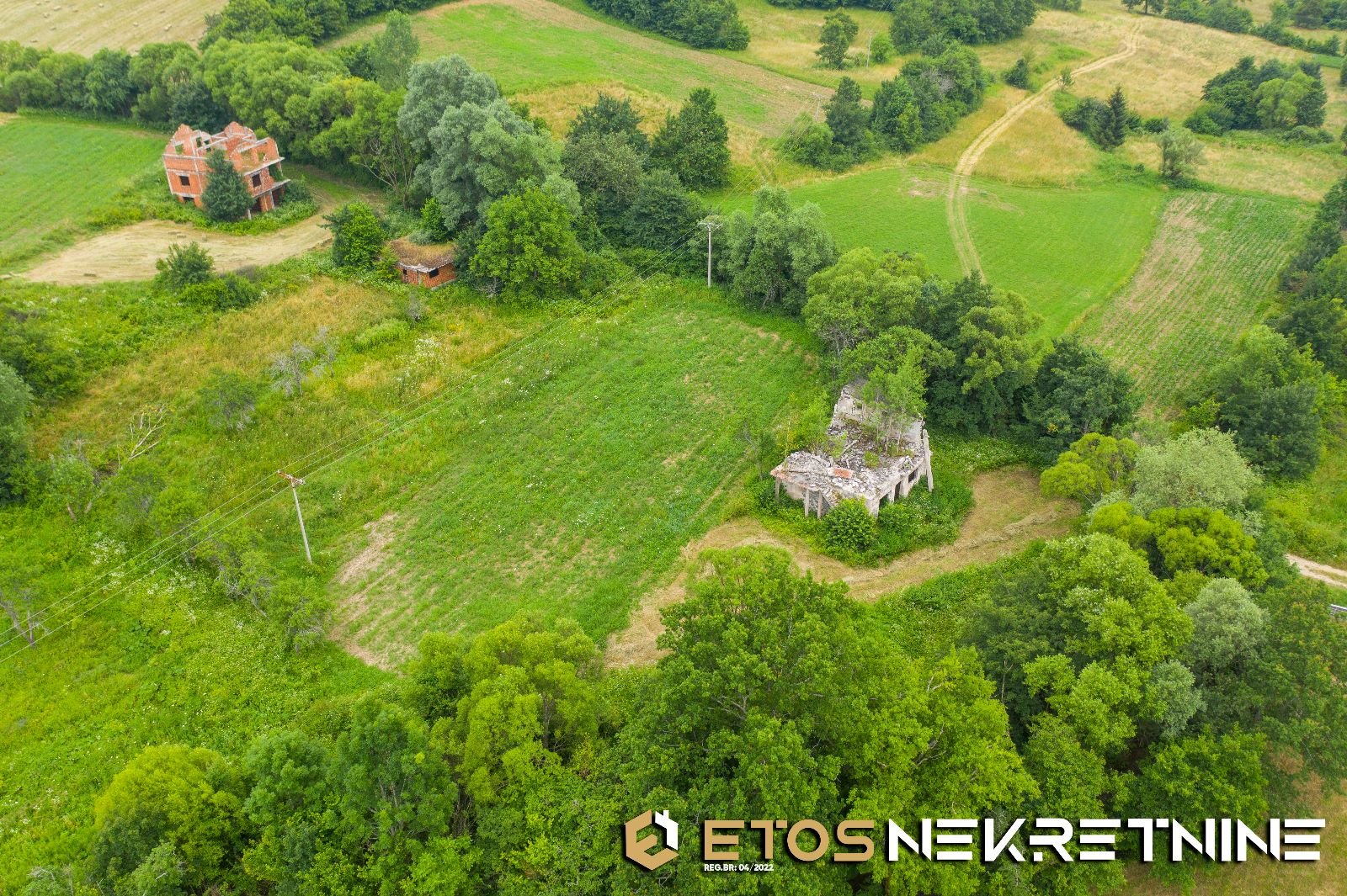 Etos Nekretnine, zemljište, prodaja, Vitez, Bila